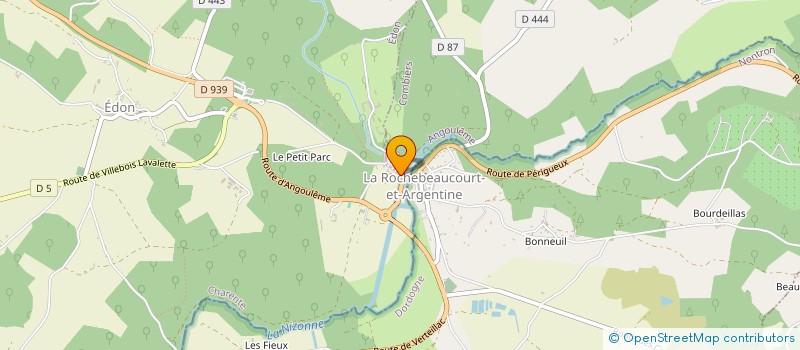 localisation de l'entreprise SCI CAYORANGE  EDON