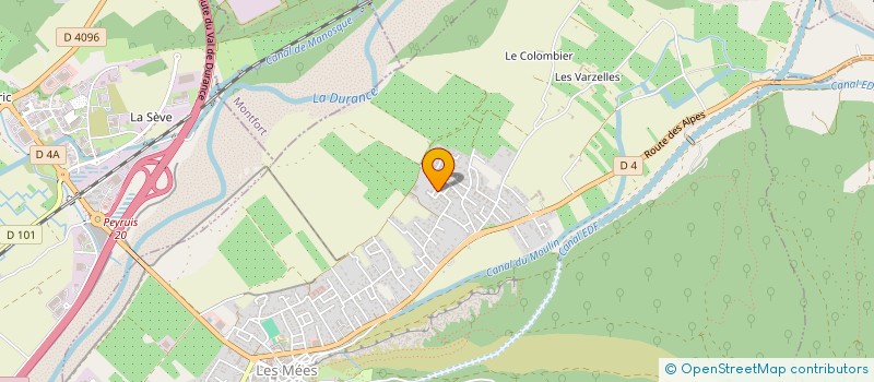 localisation de l'entreprise SCI CAYUELA à LES MEES