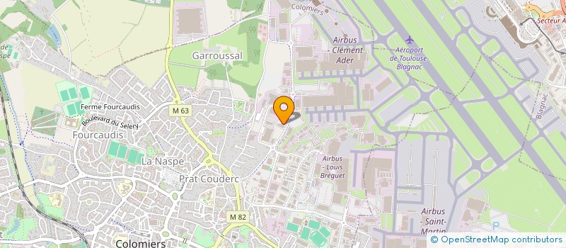 localisation de l'entreprise SCI CAZALS à COLOMIERS