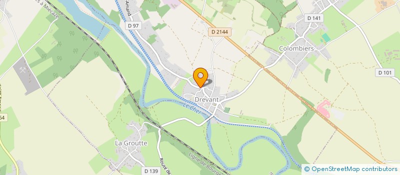 localisation de l'entreprise SCI CAZOT-GRAVELLE  SAINT-GEORGES-DE-POISIEUX