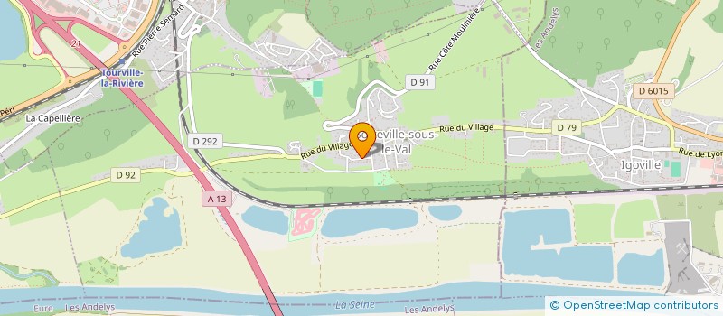 localisation de l'entreprise SCI CB  SOTTEVILLE-SOUS-LE-VAL