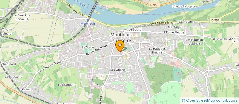 localisation de l'entreprise SCI CB2018  MONTLOUIS-SUR-LOIRE