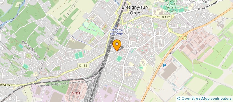 localisation de l'entreprise SCI CB2J à BRETIGNY SUR ORGE