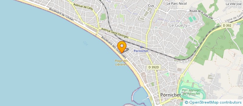 localisation de l'entreprise SCI CBC à PORNICHET