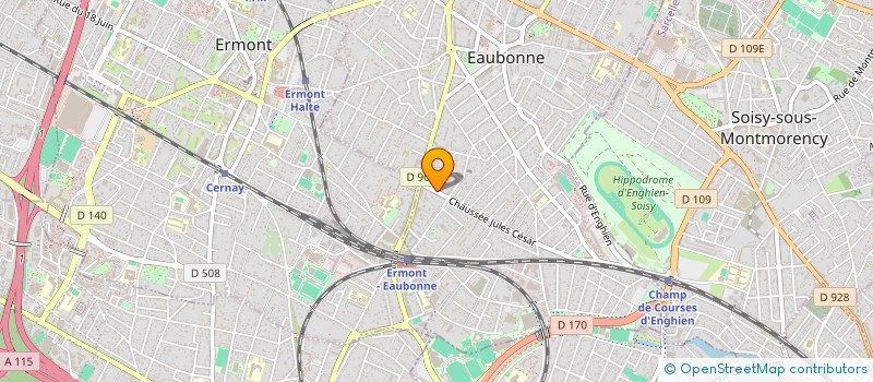 localisation de l'entreprise SCI CBCP PERSE à EAUBONNE