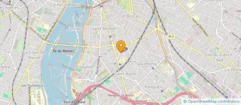 localisation de l'entreprise SCI CBFM à TOULOUSE