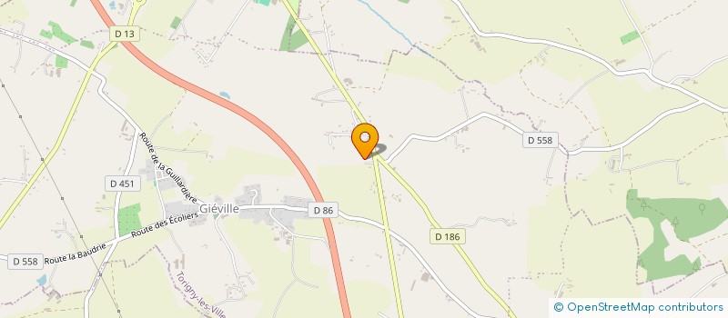 localisation de l'entreprise SCI CBJF  TORIGNY-LES-VILLES