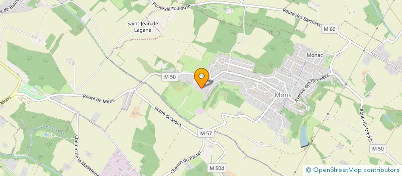 localisation de l'entreprise SCI CBJL à MONS