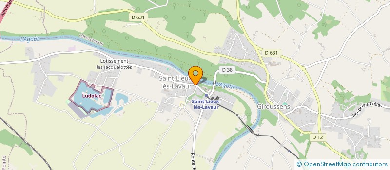 localisation de l'entreprise SCI CBL  SAINT-LIEUX-LES-LAVAUR