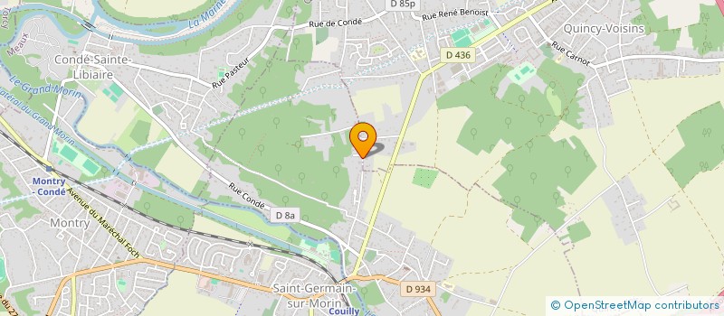 localisation de l'entreprise SCI CBL à COUILLY-PONT-AUX-DAMES
