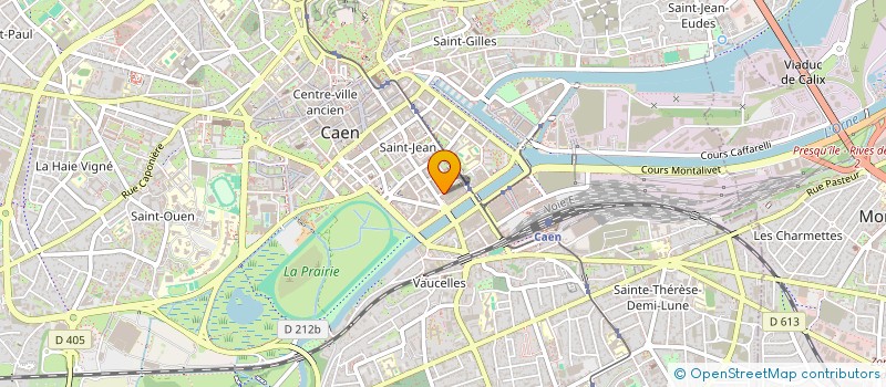 localisation de l'entreprise SCI CBMN à CAEN