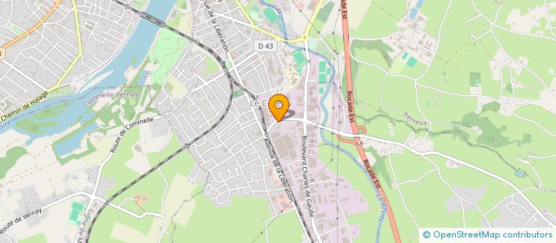 localisation de l'entreprise SCI CBNHF  LE COTEAU