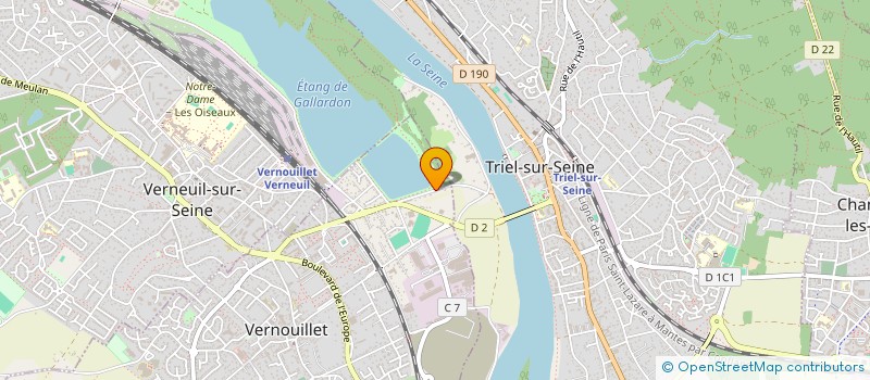 localisation de l'entreprise SCI CBSK  PARIS