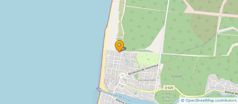 localisation de l'entreprise SCI CBT DU BORN  SAINTE EULALIE EN BORN