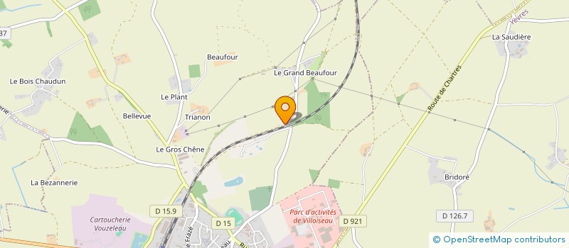 localisation de l'entreprise SCI CC à BROU