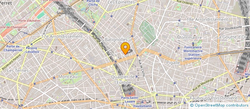 localisation de l'entreprise SCI CC BIS  PARIS