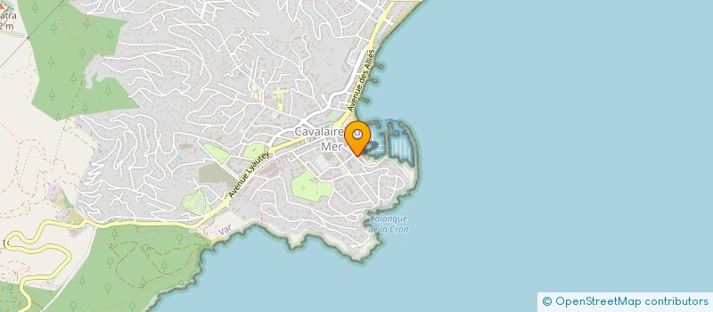 localisation de l'entreprise SCI CC DUBOIS-VIOLETTE à CAVALAIRE-SUR-MER