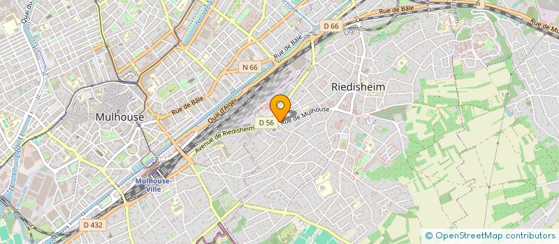 localisation de l'entreprise SCI CC IMMO  RIEDISHEIM