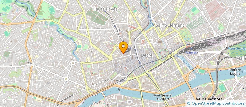 localisation de l'entreprise SCI CC INVESTISSEMENTS à NANTES