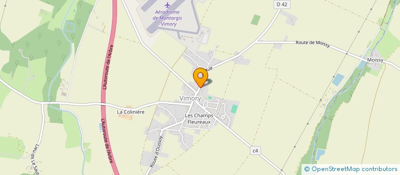 localisation de l'entreprise SCI CC MARNIER à CHEVILLON-SUR-HUILLARD