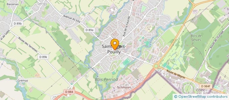 localisation de l'entreprise SCI CC WIATR à SAINT-GENIS-POUILLY