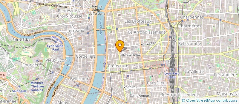 localisation de l'entreprise SCI CCA  LYON