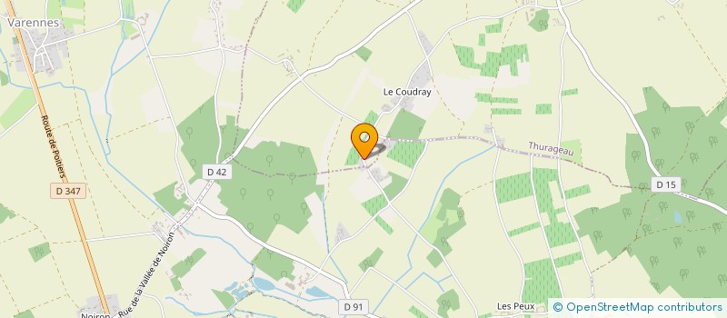 localisation de l'entreprise SCI CCA à SAINT-MARTIN-LA-PALLU