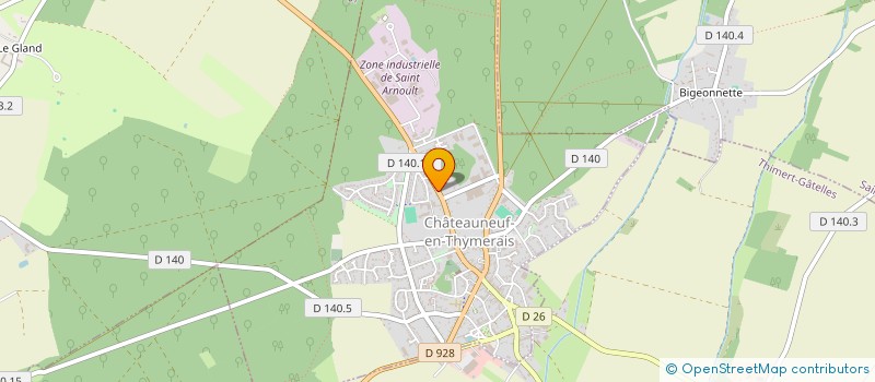 localisation de l'entreprise SCI CCA à CHARTRES