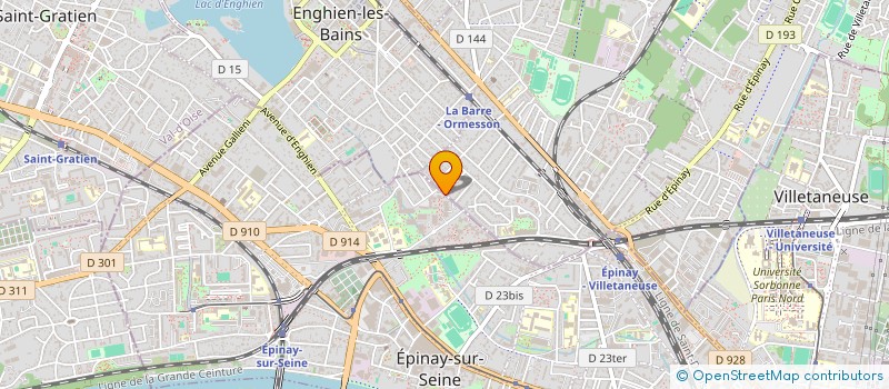localisation de l'entreprise SCI CCA LA BRUYERE à EPINAY-SUR-SEINE