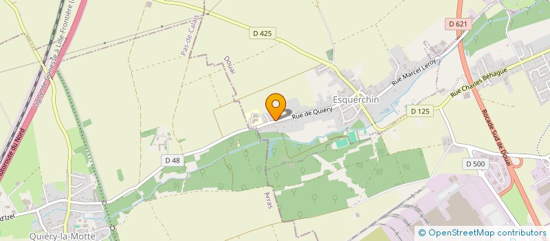 localisation de l'entreprise SCI CCAM à ESQUERCHIN