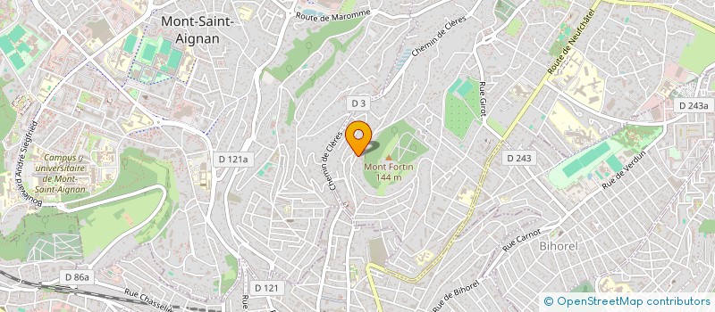 localisation de l'entreprise SCI CCB à BOIS-GUILLAUME