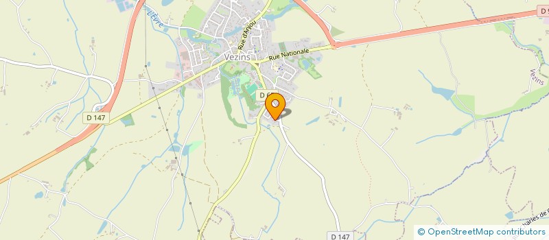 localisation de l'entreprise SCI CCBMM  VEZINS