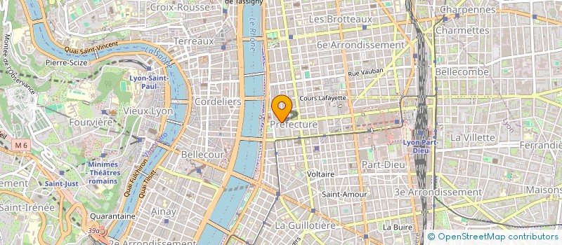 localisation de l'entreprise SCI CCC  LYON