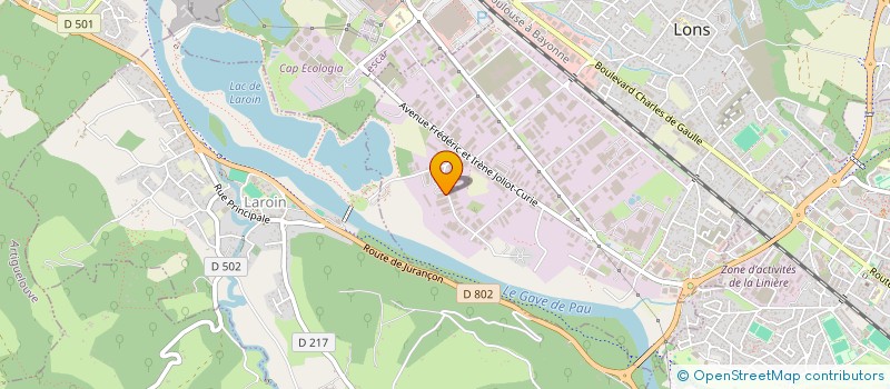 localisation de l'entreprise SCI CCCM à LONS