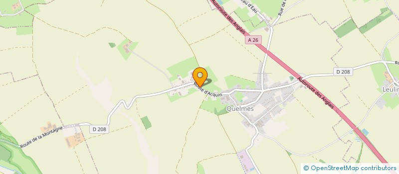 localisation de l'entreprise SCI CCDL  QUELMES