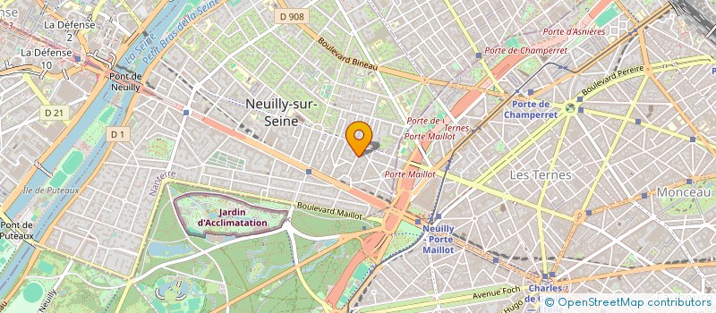 localisation de l'entreprise SCI CCDMPO à NEUILLY-SUR-SEINE