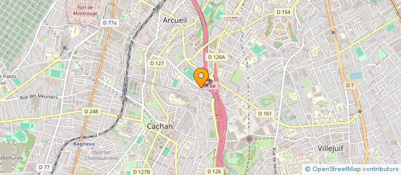 localisation de l'entreprise SCI CCEPM  ARCUEIL
