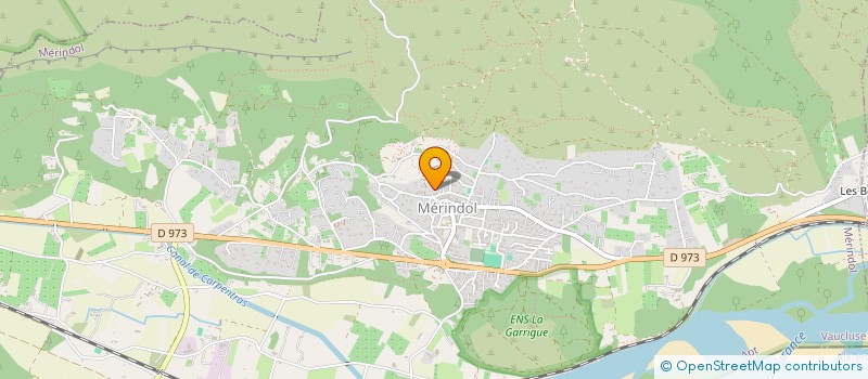 localisation de l'entreprise SCI CCG  MERINDOL