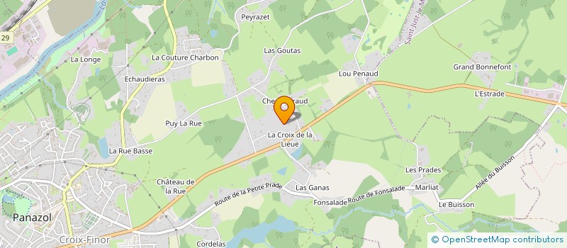 localisation de l'entreprise SCI CCG à PANAZOL