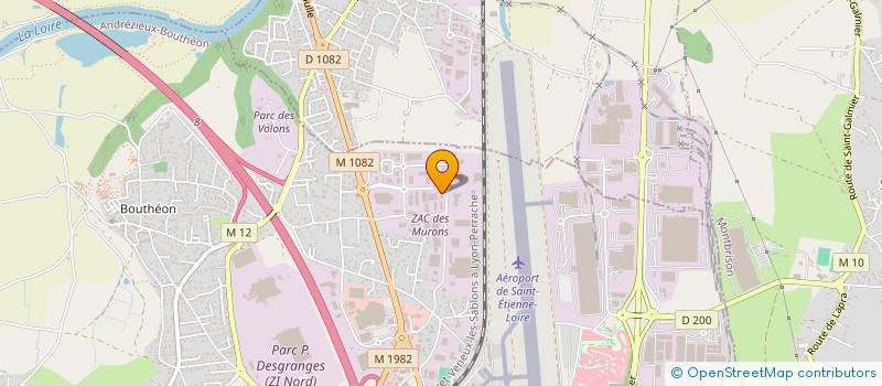 localisation de l'entreprise SCI CCG HERAULT  ANDREZIEUX-BOUTHEON