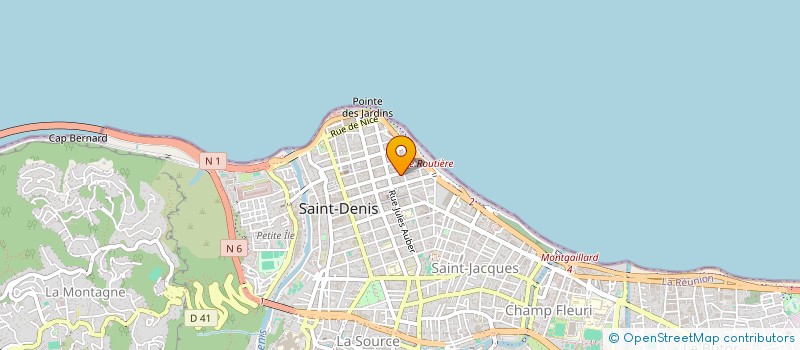 localisation de l'entreprise SCI CCI à SAINT-DENIS