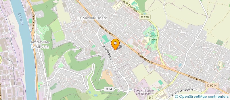 localisation de l'entreprise SCI CCK  LE MESNIL-ESNARD