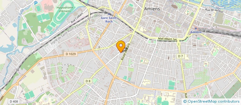 localisation de l'entreprise SCI CCL à AMIENS