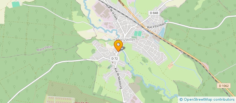 localisation de l'entreprise SCI CCL  MERTZWILLER