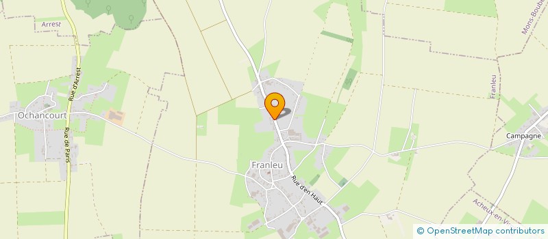 localisation de l'entreprise SCI CCLL  FRANLEU