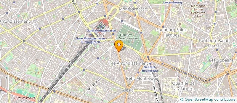 localisation de l'entreprise SCI CCLM  PARIS