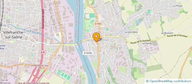 localisation de l'entreprise SCI CCM à JASSANS-RIOTTIER