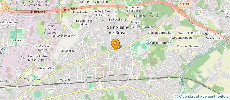 localisation de l'entreprise SCI CCM. à SAINT-JEAN-DE-BRAYE