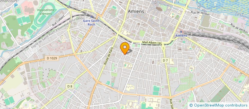 localisation de l'entreprise SCI CCM PATRIMOINE à AMIENS