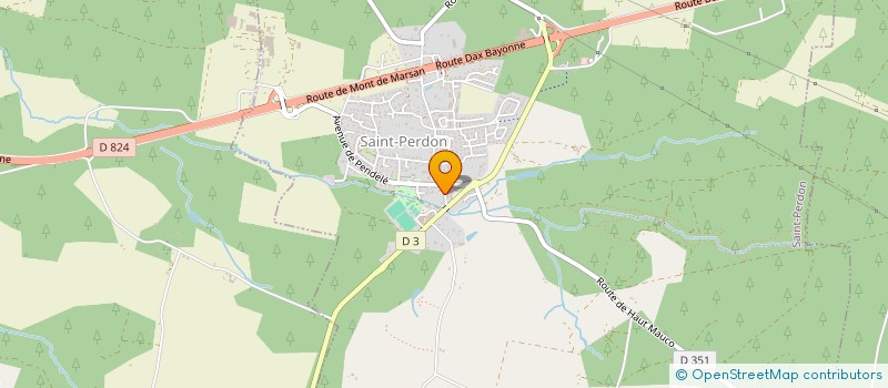 localisation de l'entreprise SCI CCMB  SAINT-PERDON